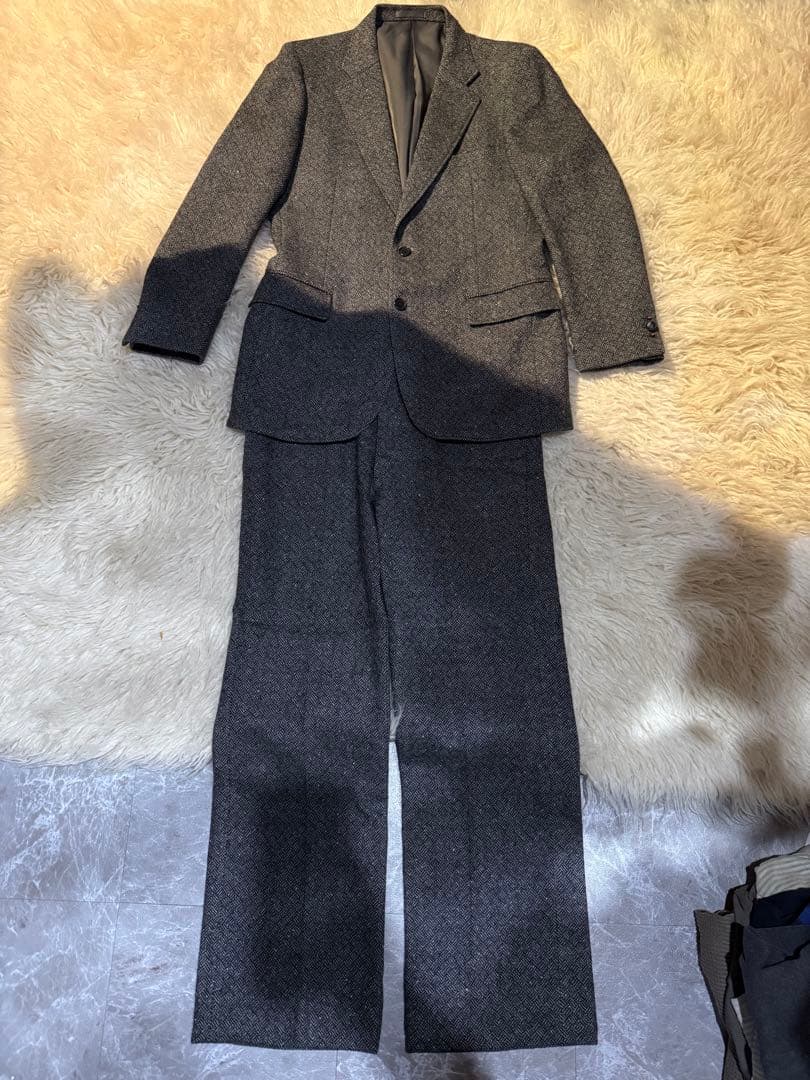 M*e様 Burberrys バーバリー　70s ヴィンテージ ウールセットアッ