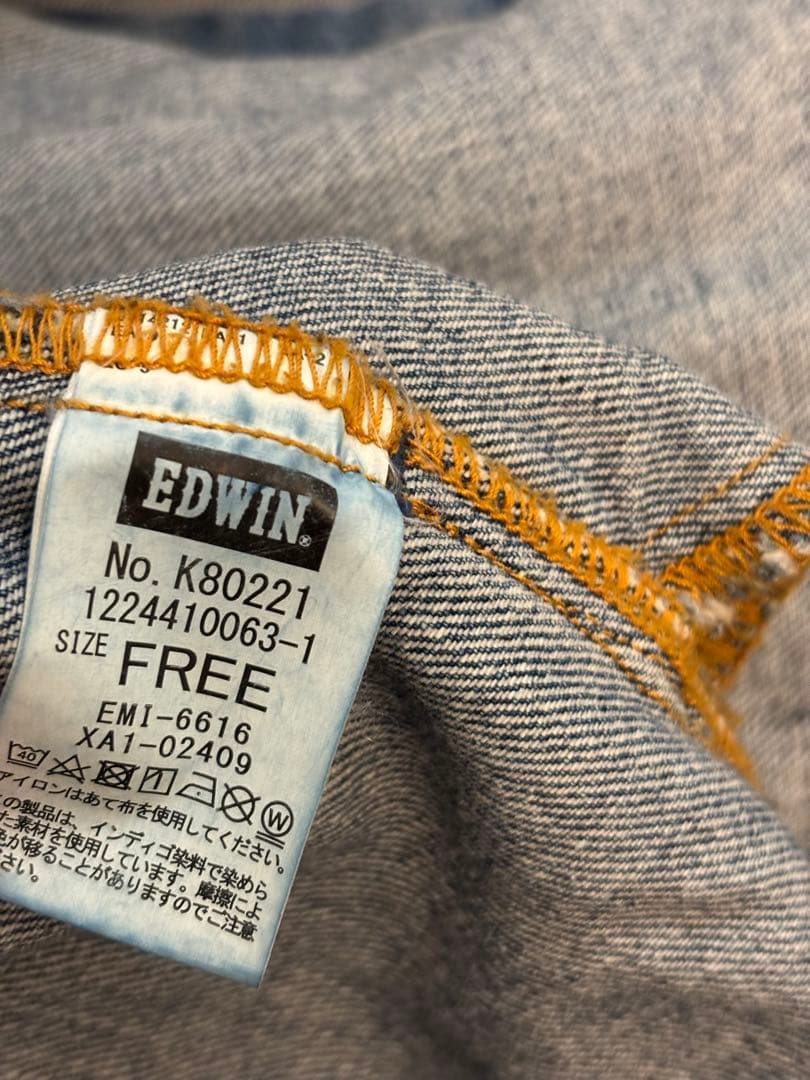 EDWIN x ETRE TOKYOデニムシャツジャケット