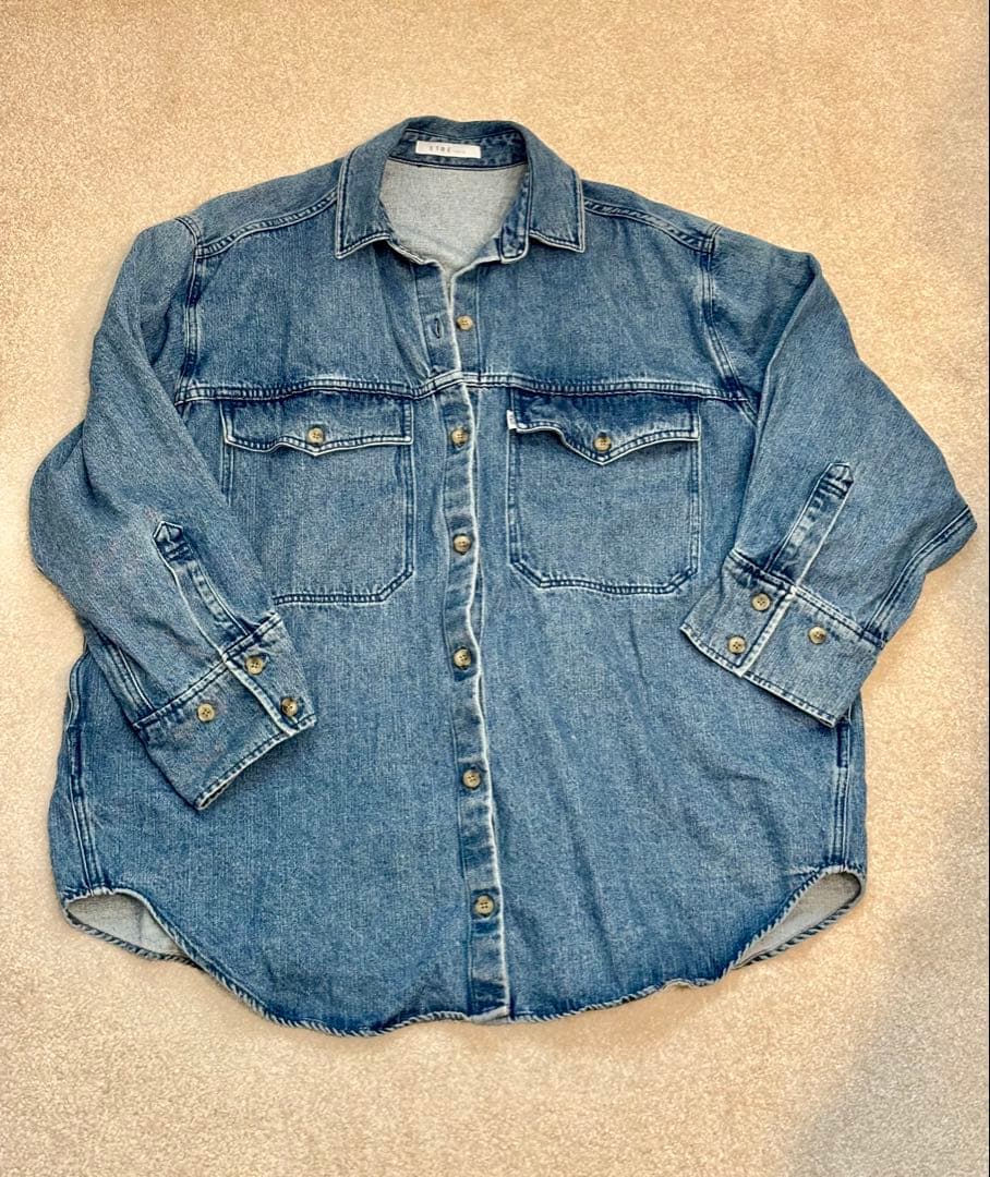 EDWIN x ETRE TOKYOデニムシャツジャケット