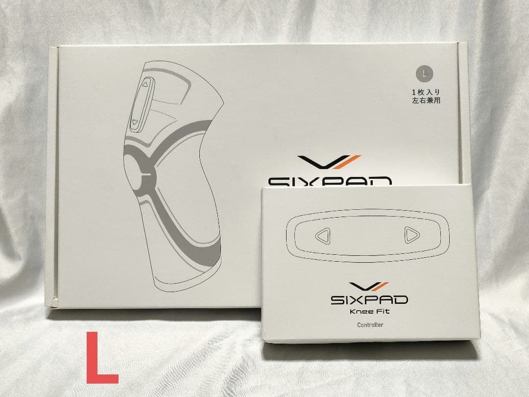 新品　MTG SIXPAD ニーフィット Mサイズ 専用コントローラー付き L