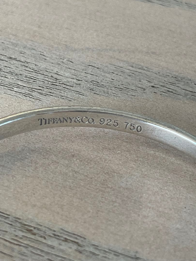 シルバー ゴールドボール バングル