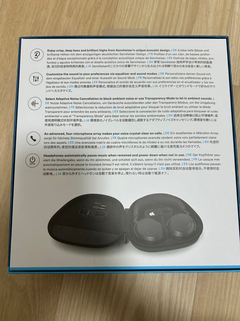 未使用　 Sennheiser MOMENTUM 4 Wireless ブラック