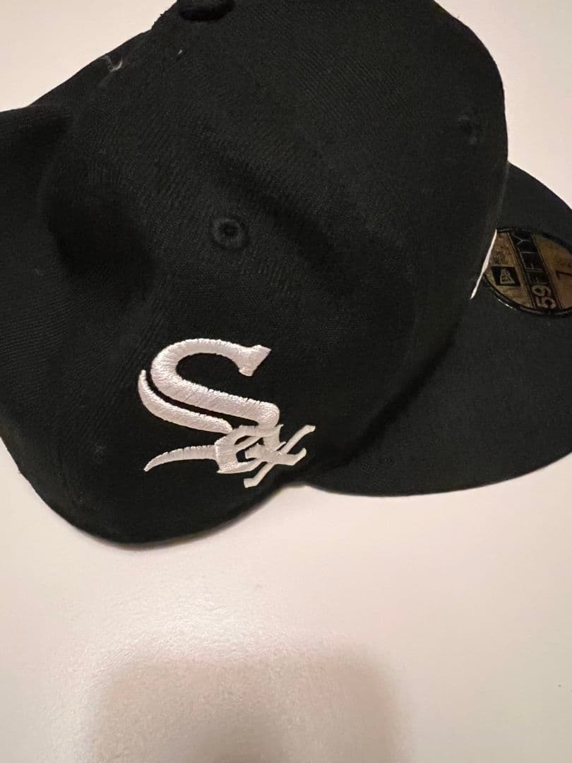 Supreme 59FIFTY ブラックキャップ 7 1/2