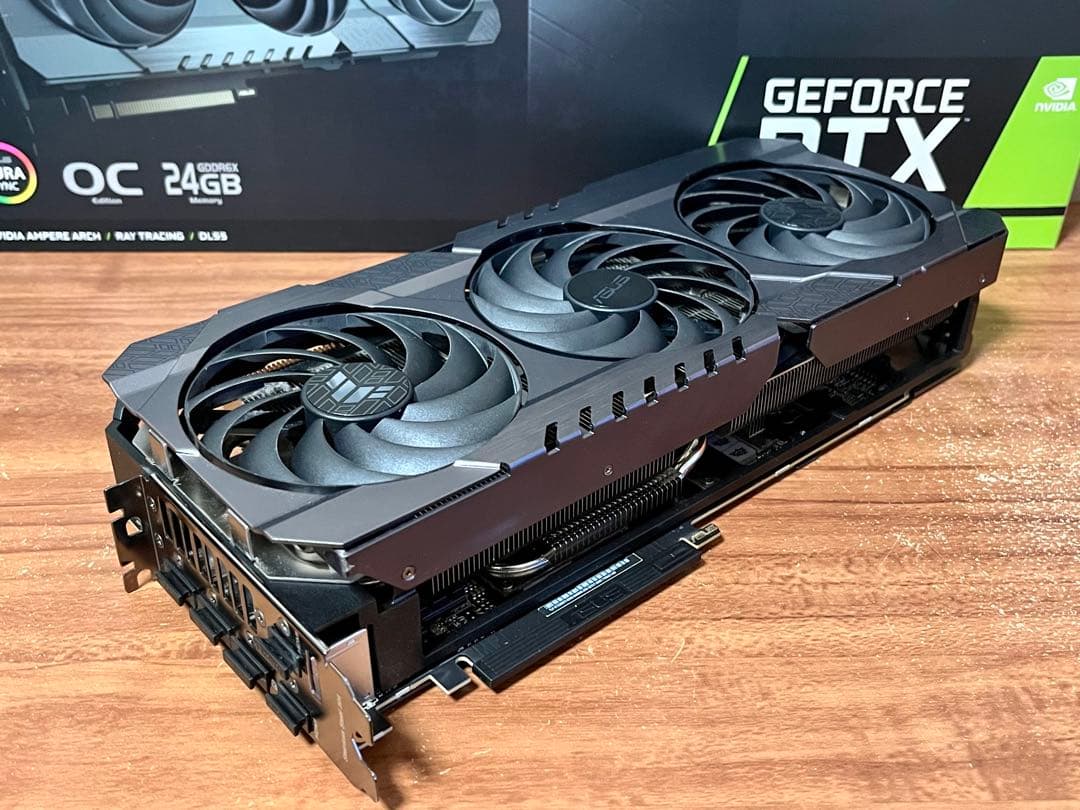 グラフィックボード・グラボ・ビデオカード ASUS TUF RTX 3090 Ti OC 24GB