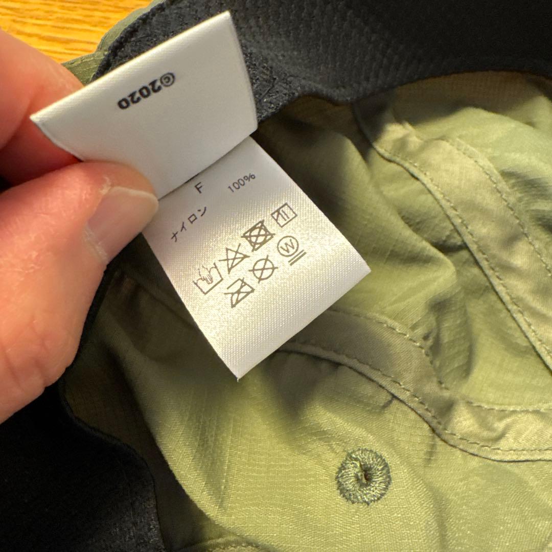 帽子 OVY Nylon Rip Stop Shirring 6Panel Cap