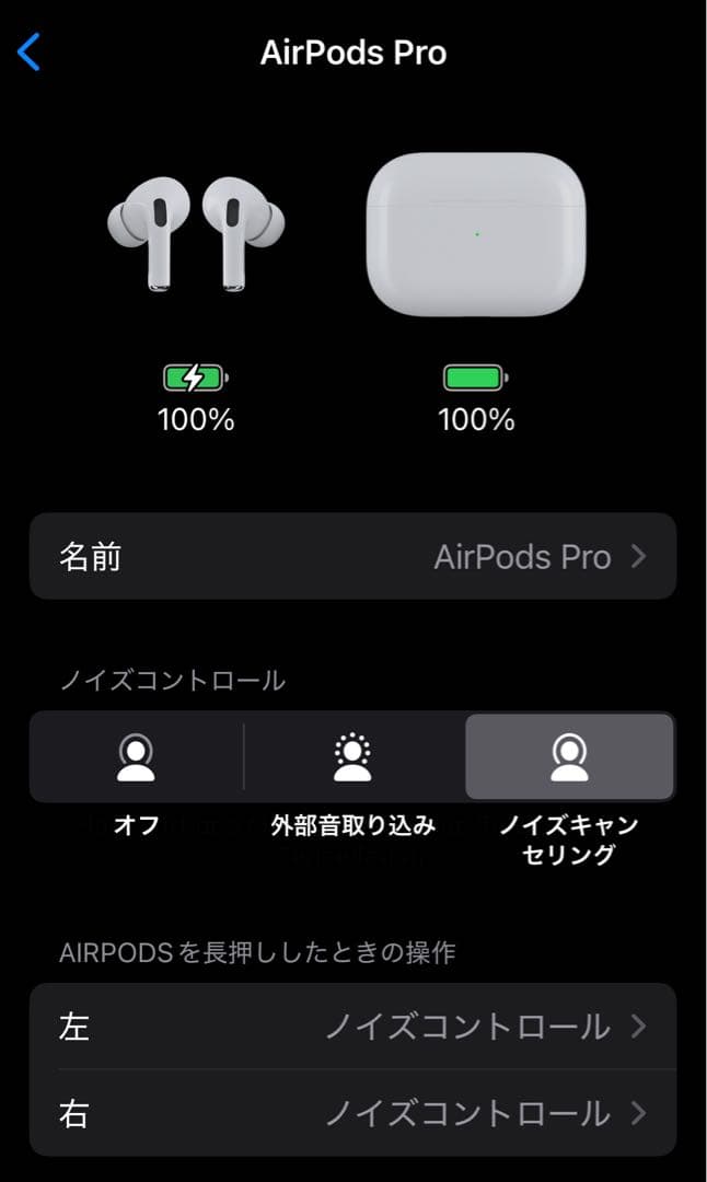 AirPods Pro 2nd Generation 本体（第二世代）