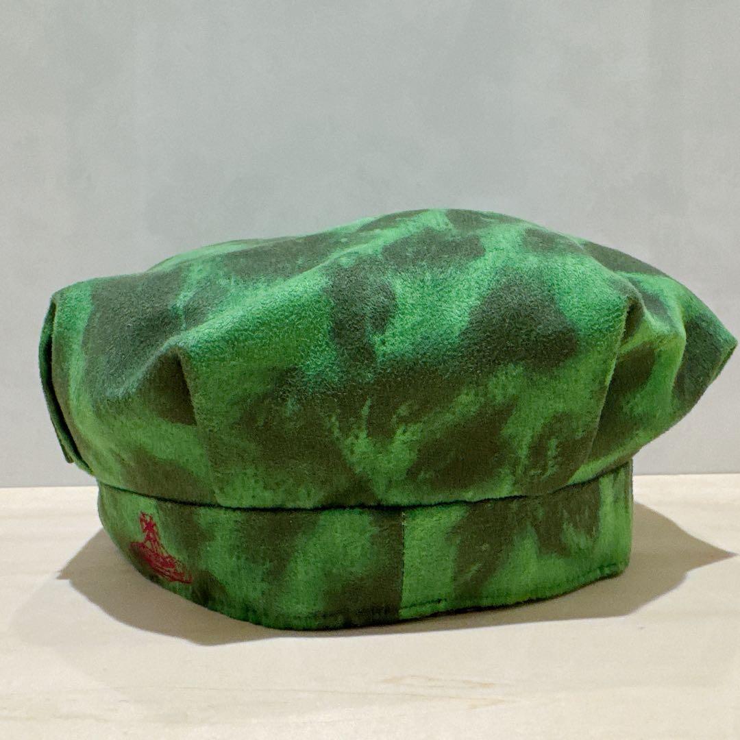 ヴィヴィアンウエストウッド キャスケット LET IT ROCK オーブ 緑