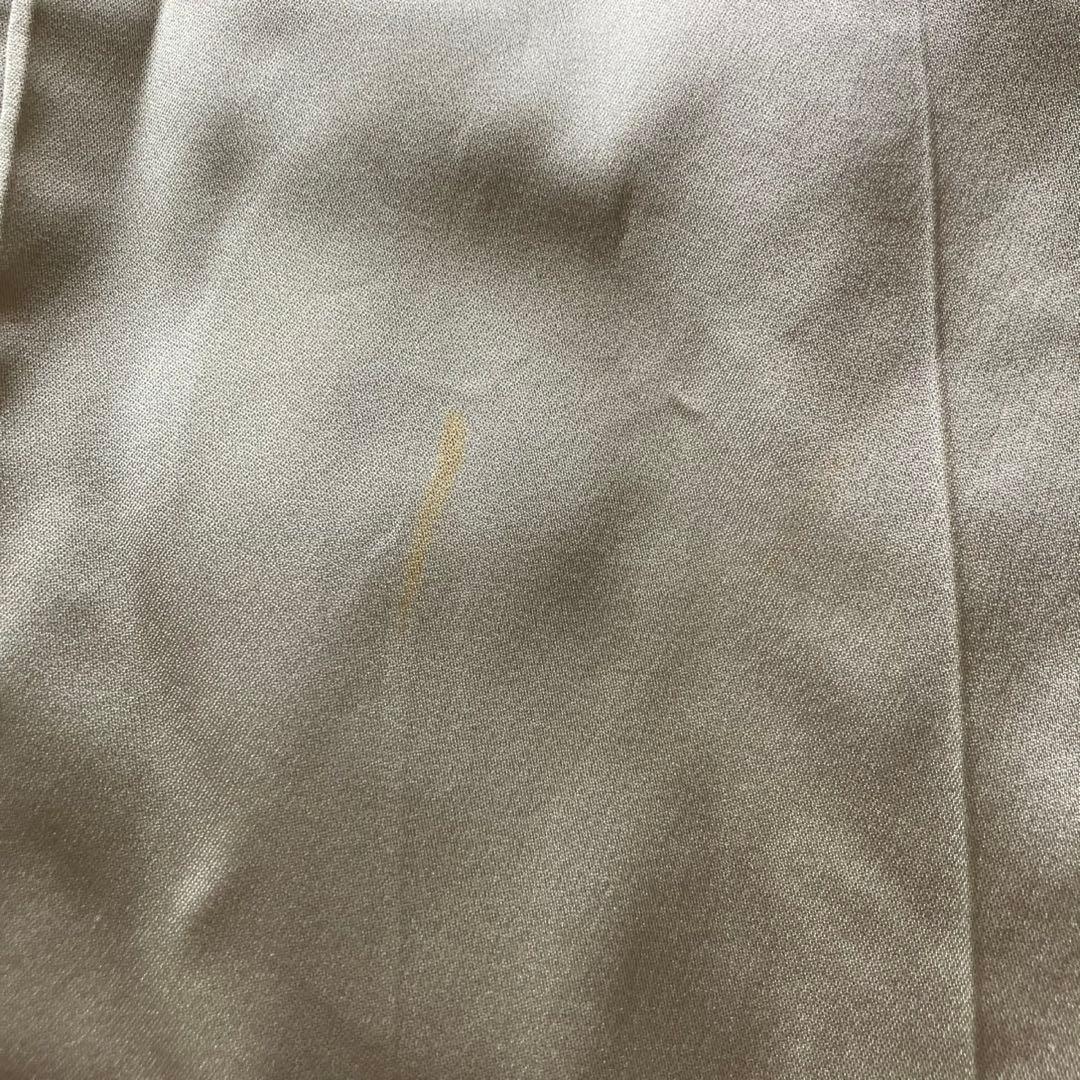 【美品】ミンク　フォックス　毛皮　高級毛皮 リアルファーコート グレージュ