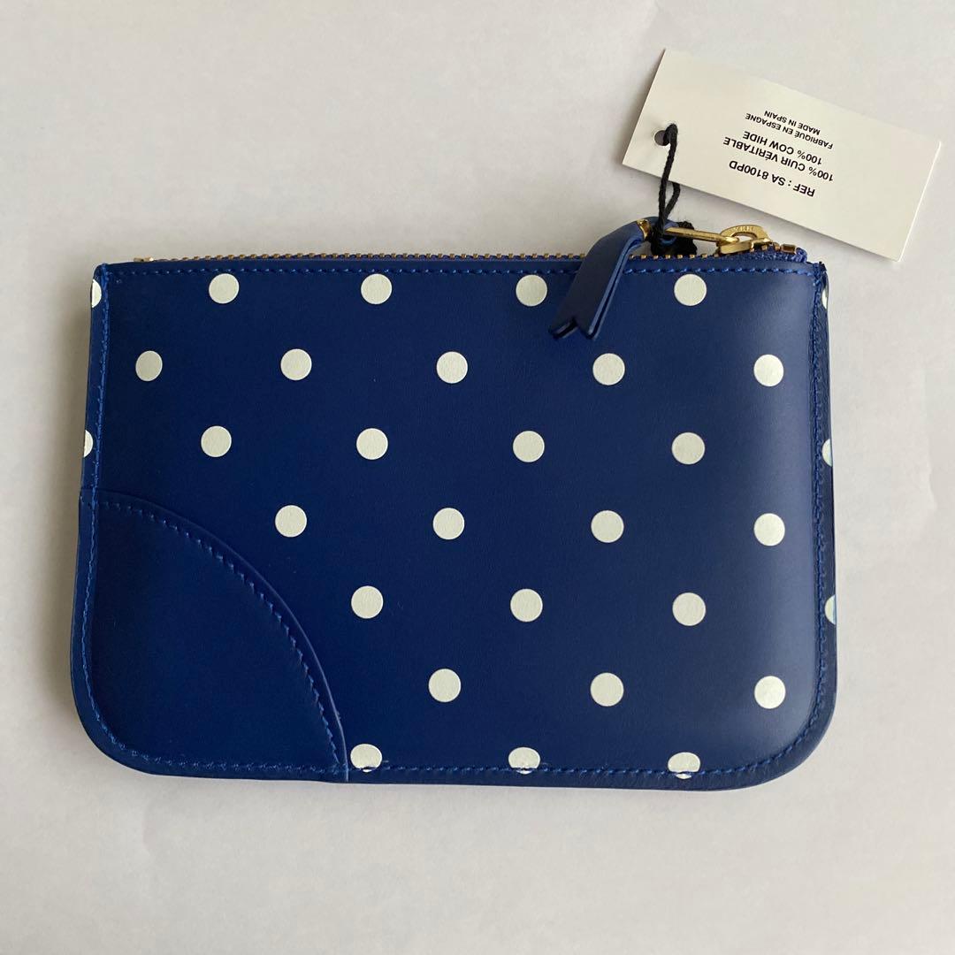 コムデギャルソン WALLET polka dots printed 未使用