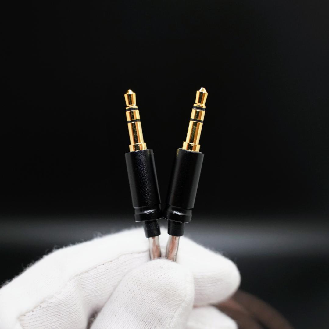 【1点のみ】超高評価ソニー DIYキンバーケーブル ダブル3.5mm/4.4mm