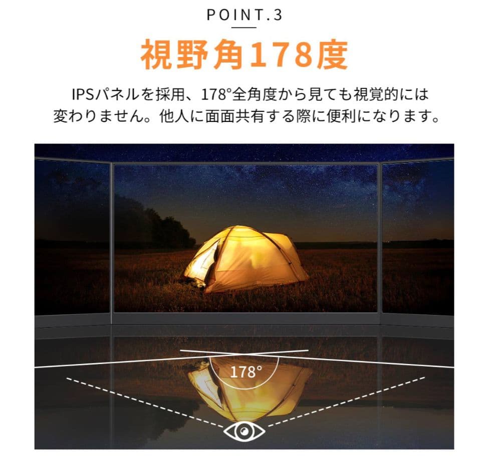 【新品・未使用】モバイルモニター 15.6インチ ディスプレイ