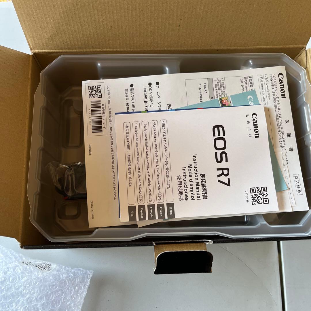 【美品】Canon EOS R7 ミラーレス一眼 本体