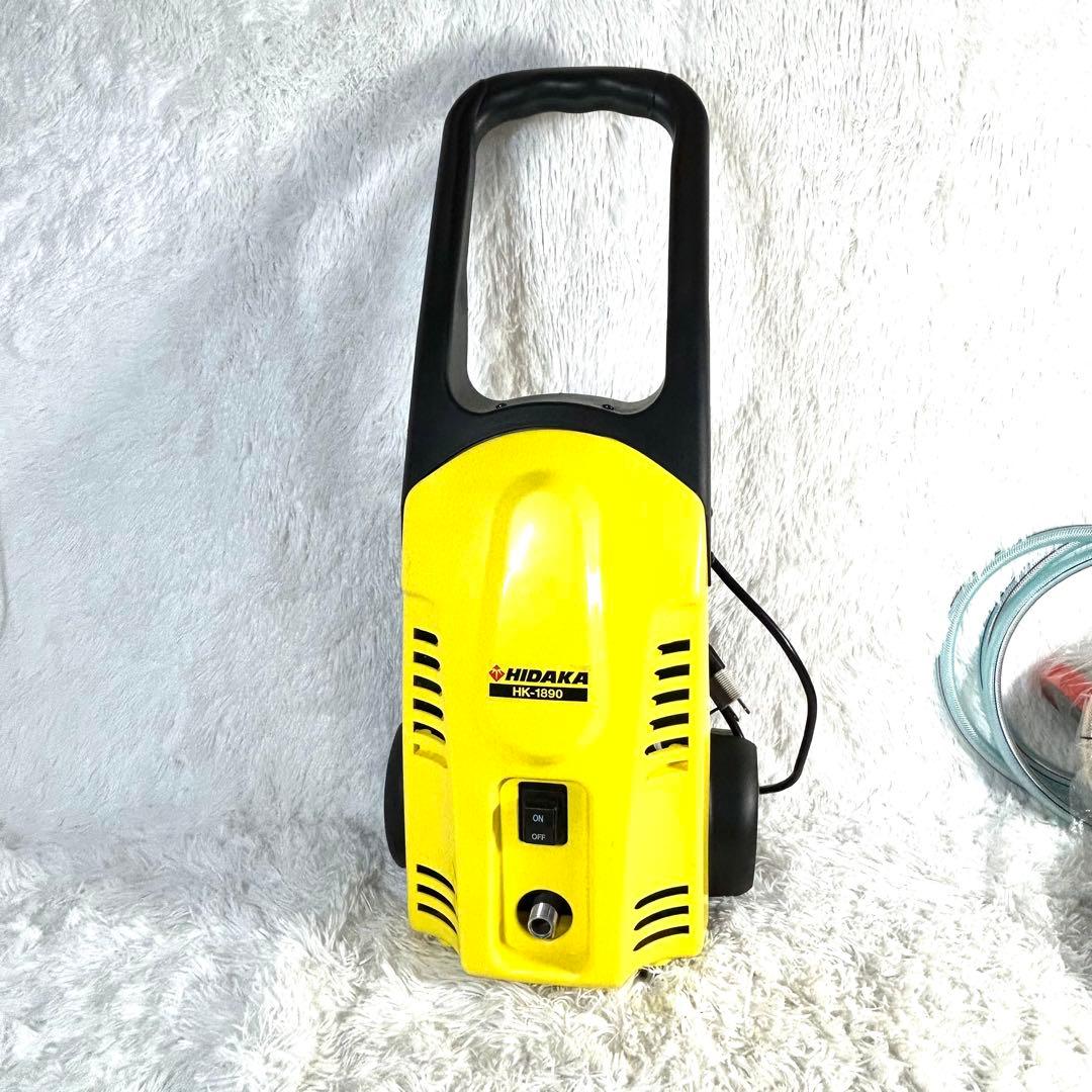 【付属品多数】HIDAKA HK-1890 高圧洗浄機 60Hz 西日本用