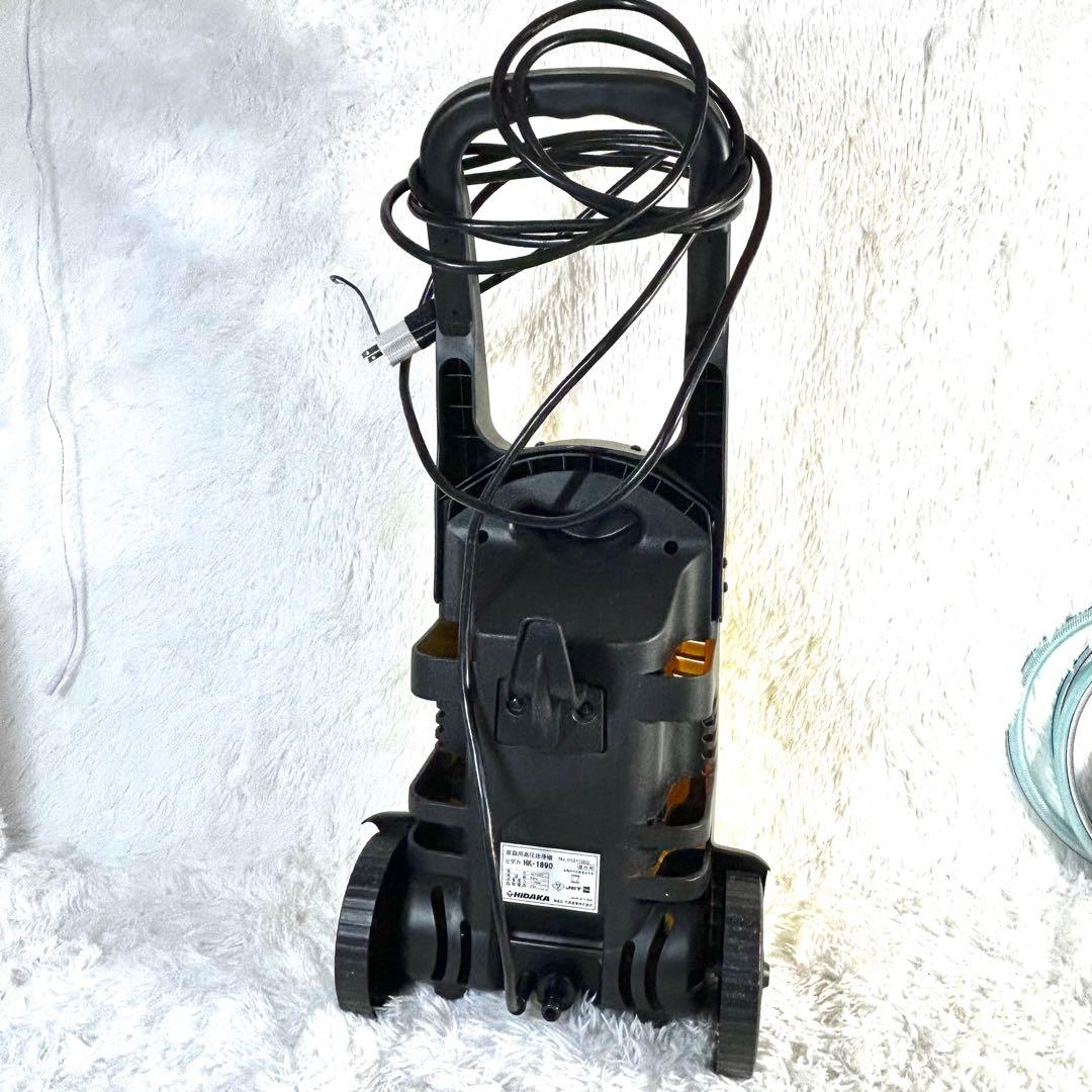 【付属品多数】HIDAKA HK-1890 高圧洗浄機 60Hz 西日本用