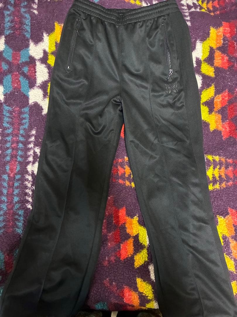 Needles トラックパンツ BLACK