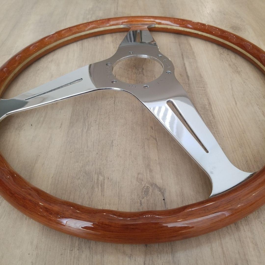 【大径FET刻印有】NARDI☆ナルディクラシックウッドポリッシュ/39Φ