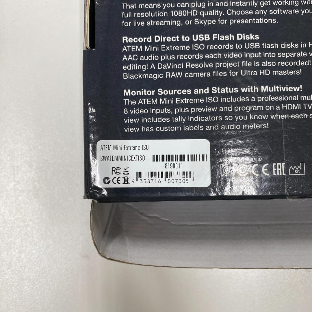 YUKIさん専用｜ブラックマジック ATEM Mini Extreme ISO