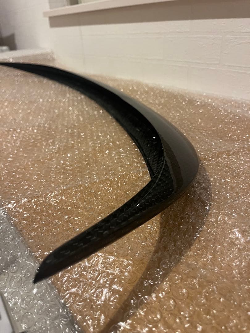 アバルト　KOSHI カーボン　　　　　　　　　ルーフスポイラー