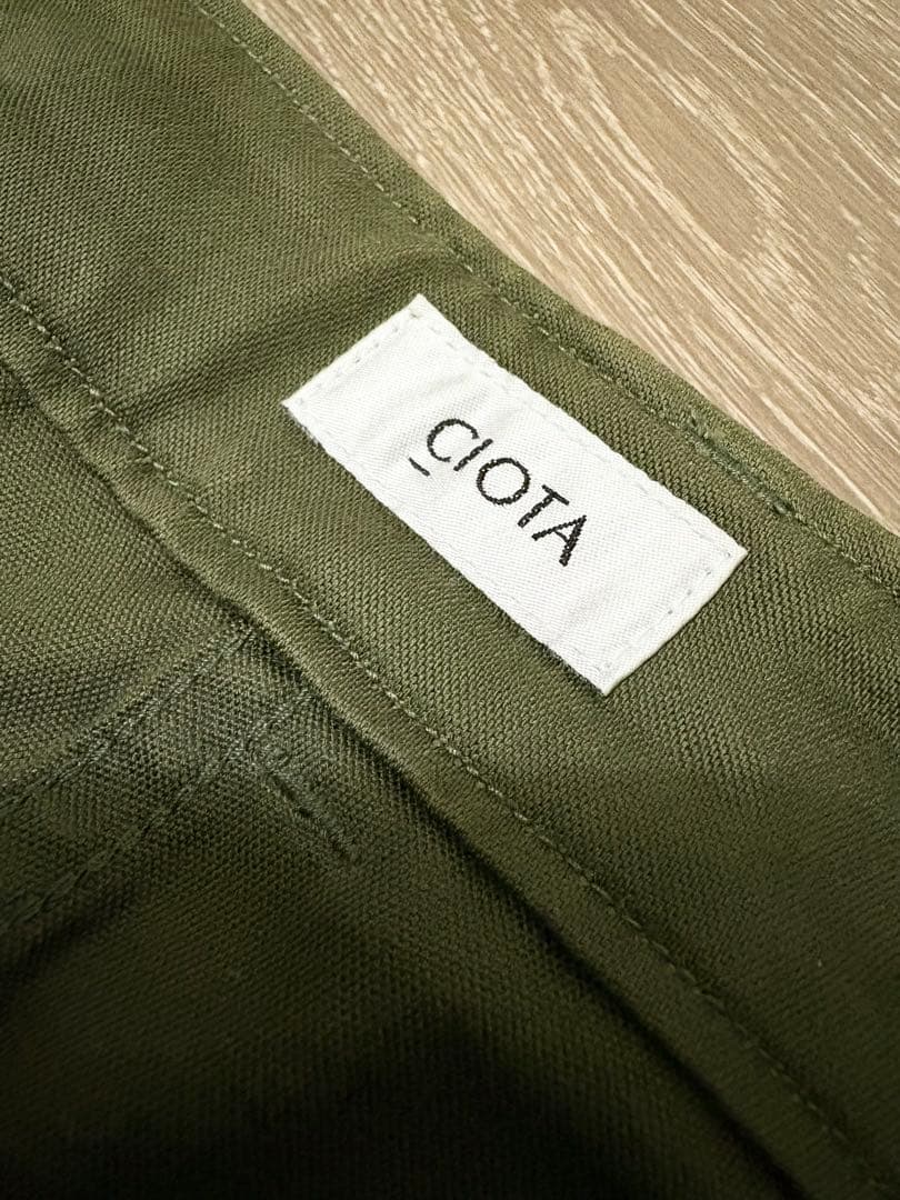 【送料無料】EDIFICE別注 CIOTA モールスキンベイカーパンツ 5