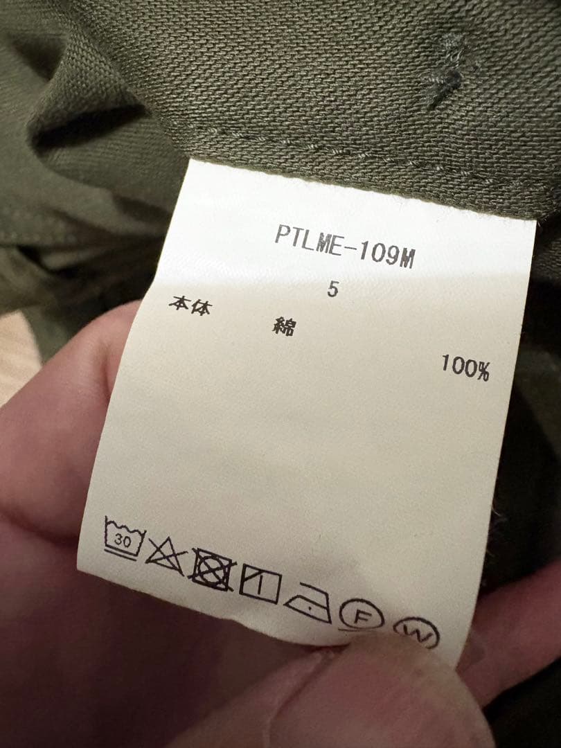 【送料無料】EDIFICE別注 CIOTA モールスキンベイカーパンツ 5