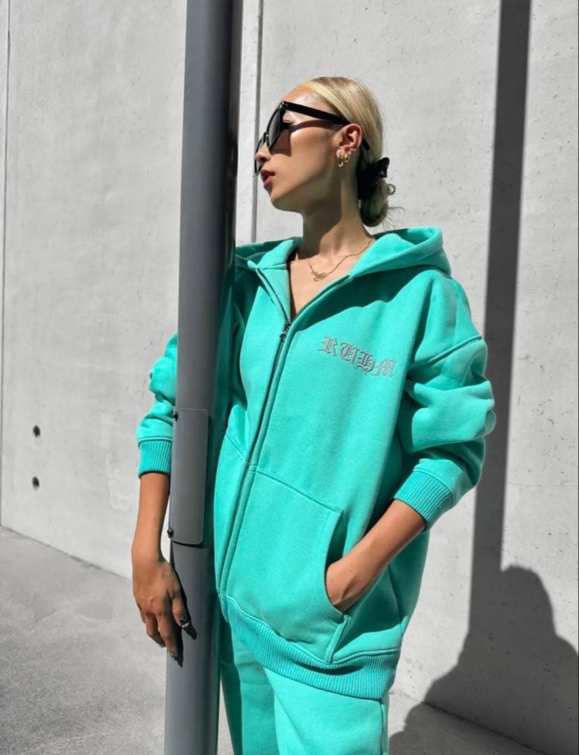 Ruhmリフレクター3D刺繍ロゴセットアップ