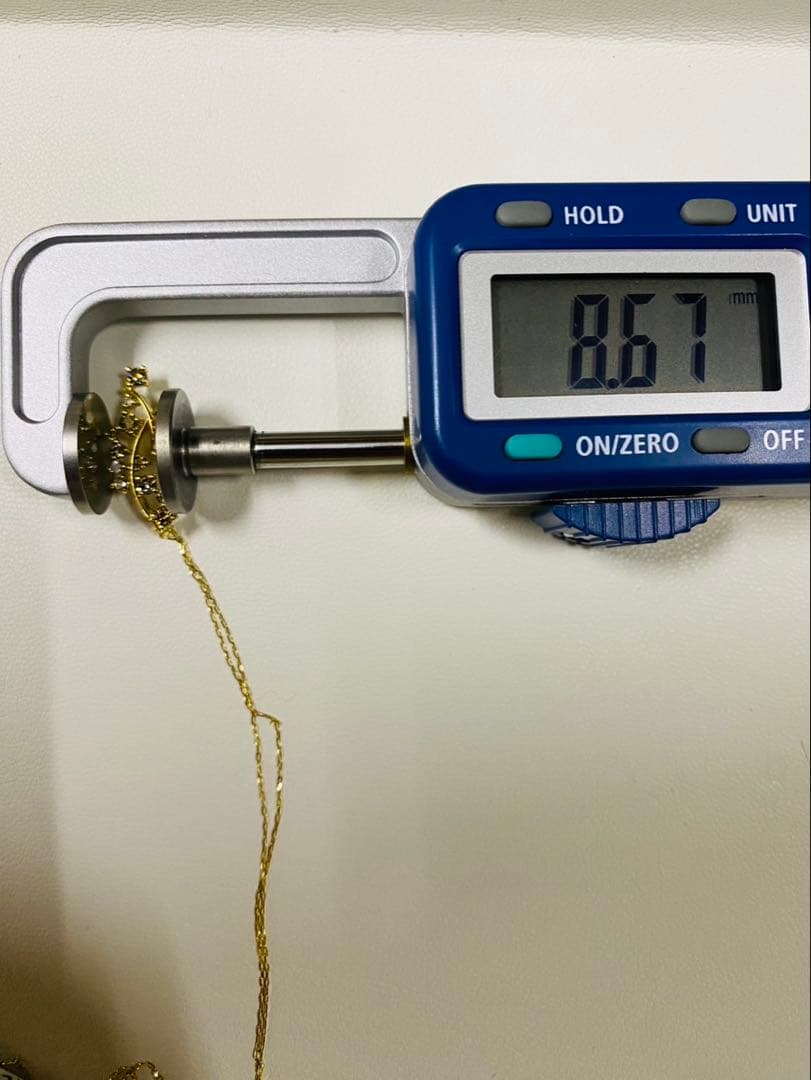 【K18 ダイヤモンドネックレス】