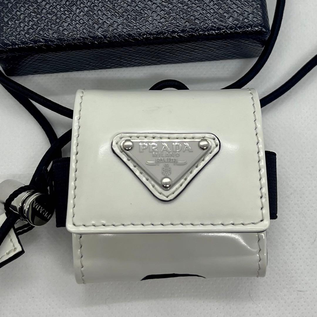 PRADAプラダ◽️新品◽️Air Pods proケース◽️ブラッシュドレザー