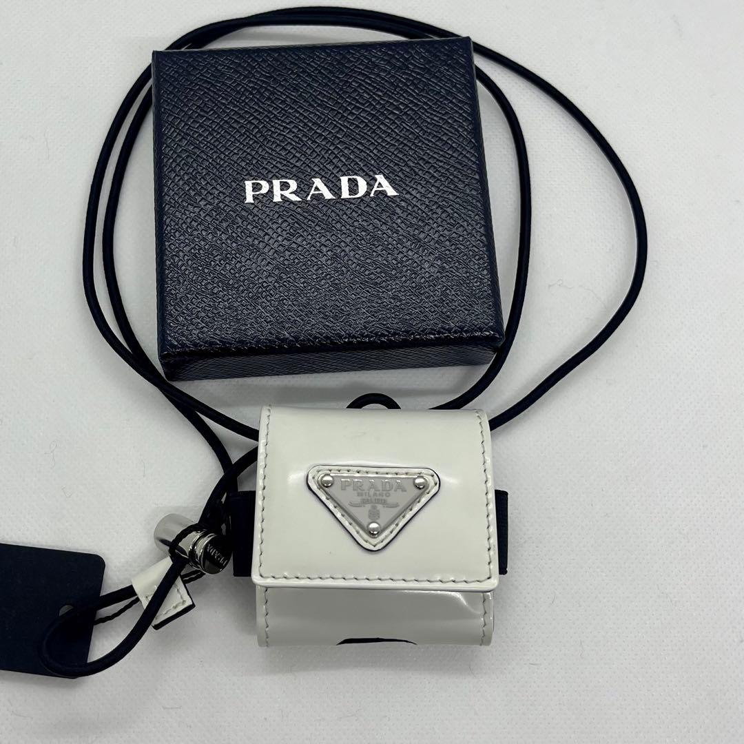 PRADAプラダ◽️新品◽️Air Pods proケース◽️ブラッシュドレザー