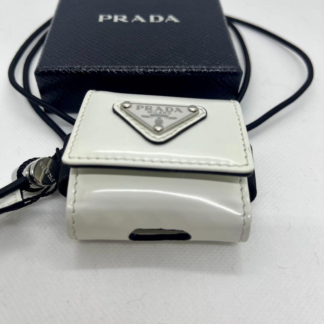 PRADAプラダ◽️新品◽️Air Pods proケース◽️ブラッシュドレザー
