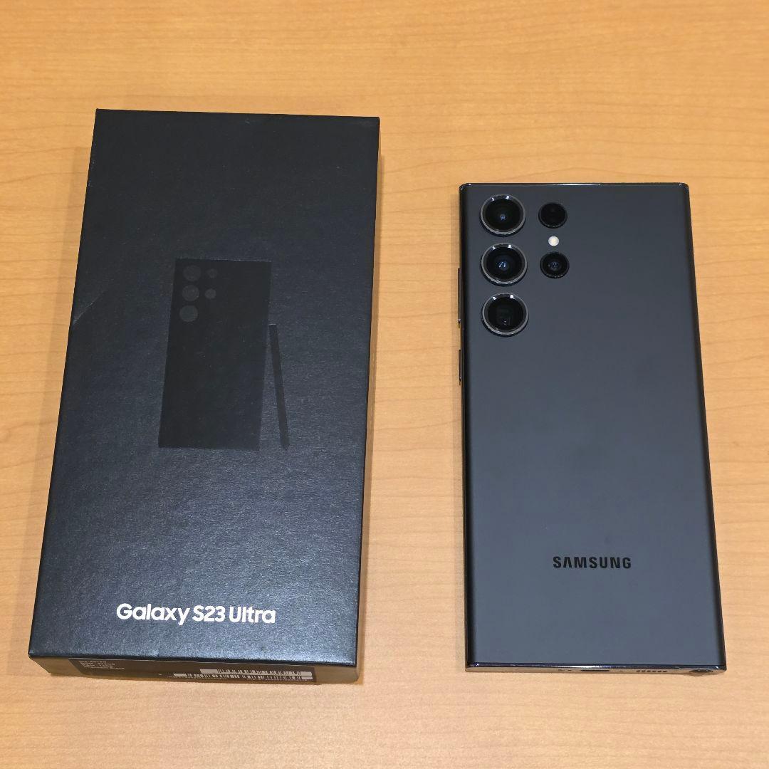 最終値下げ Samsung Galaxy S23 Ultra ブラック 香港版