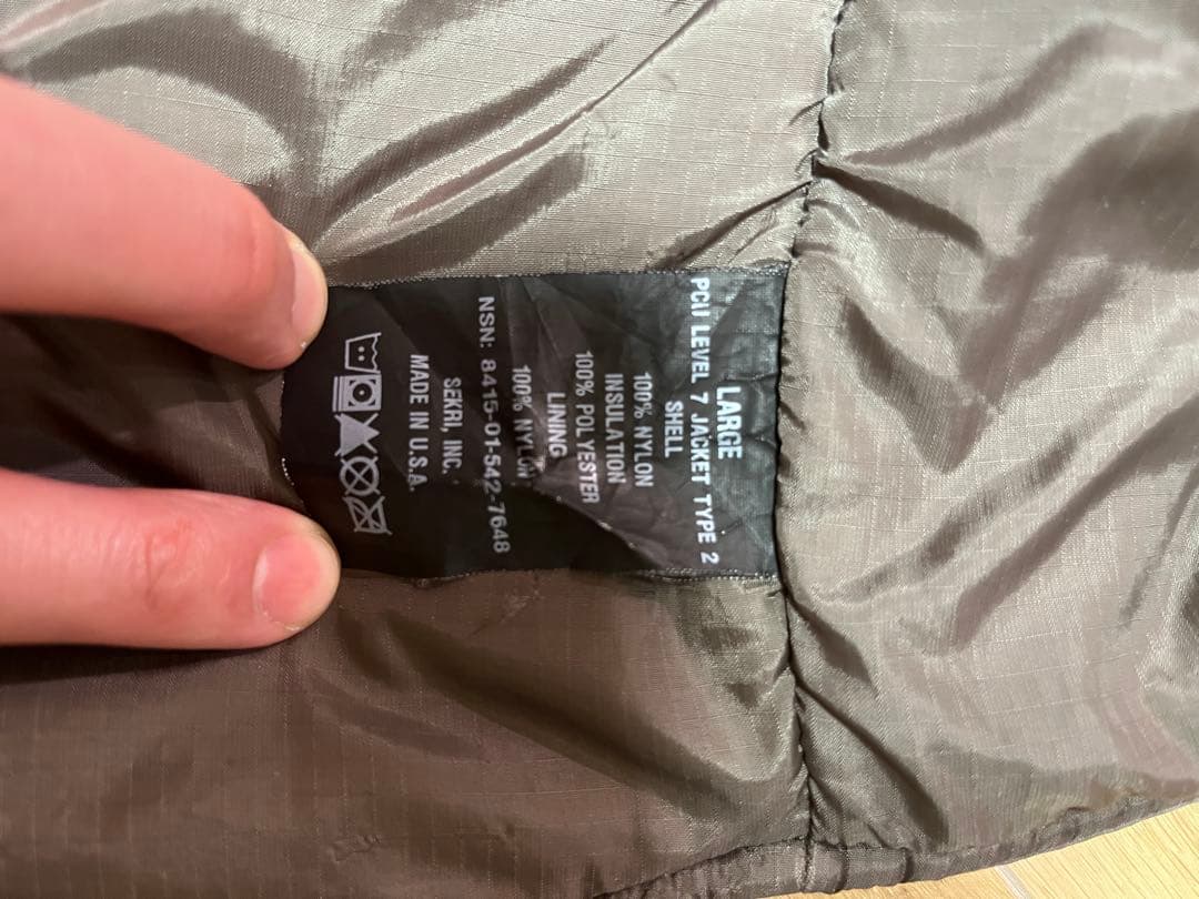 M*a様 米軍 PCU Sekri LEVEL7 TYPE2 モンスターパーカー