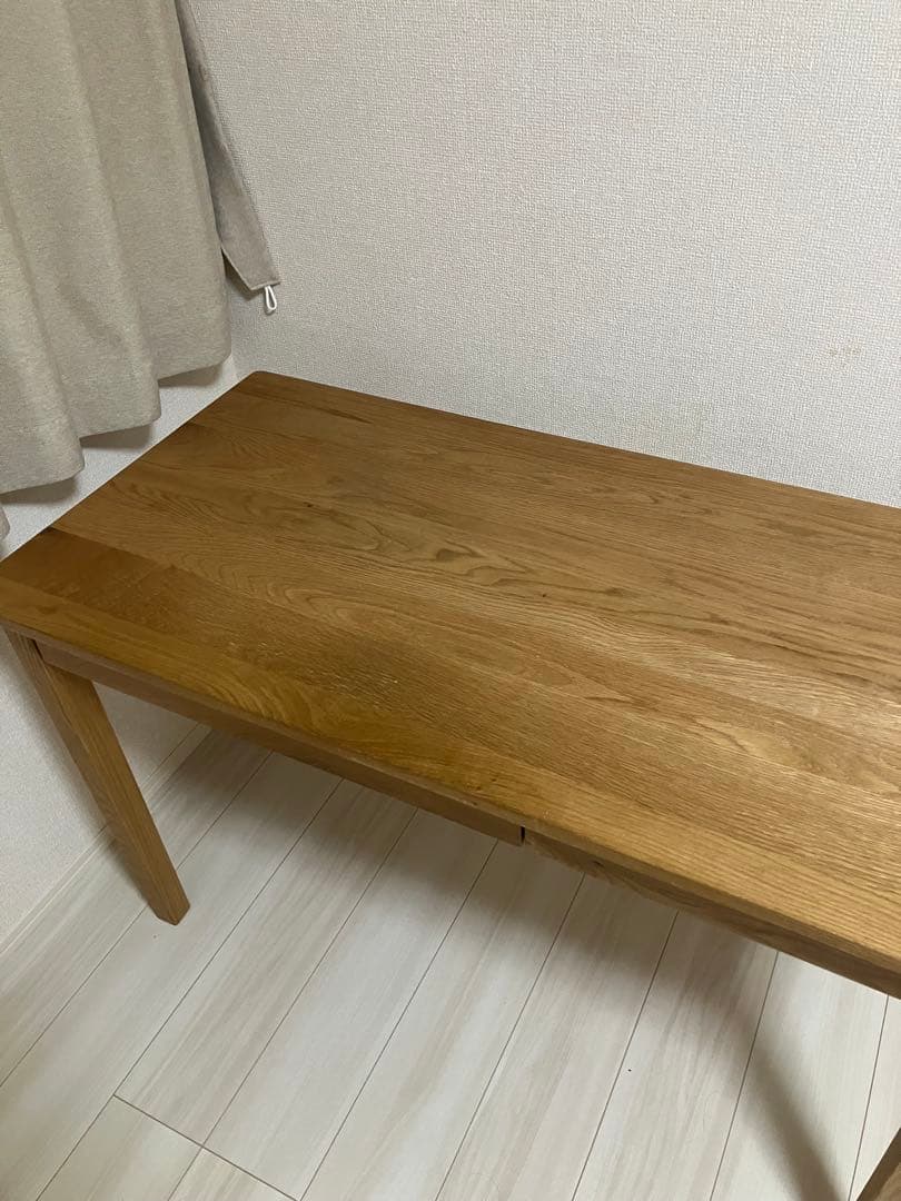 無印良品 木製デスク オーク材