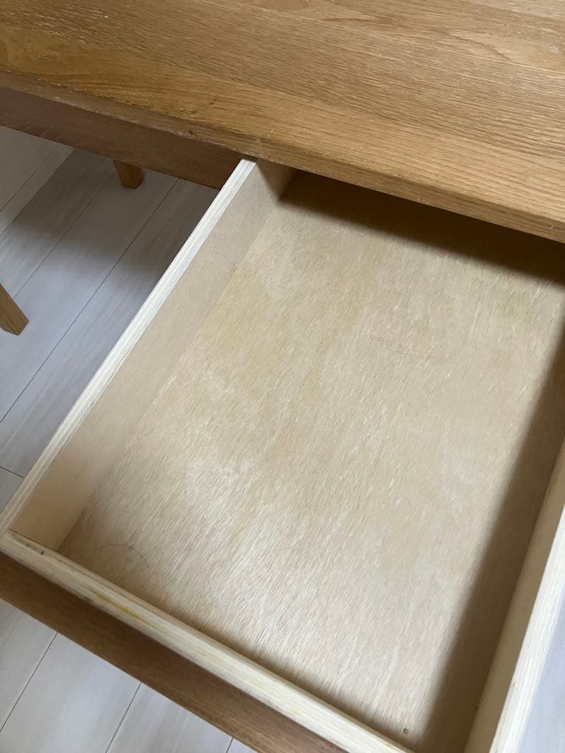 無印良品 木製デスク オーク材