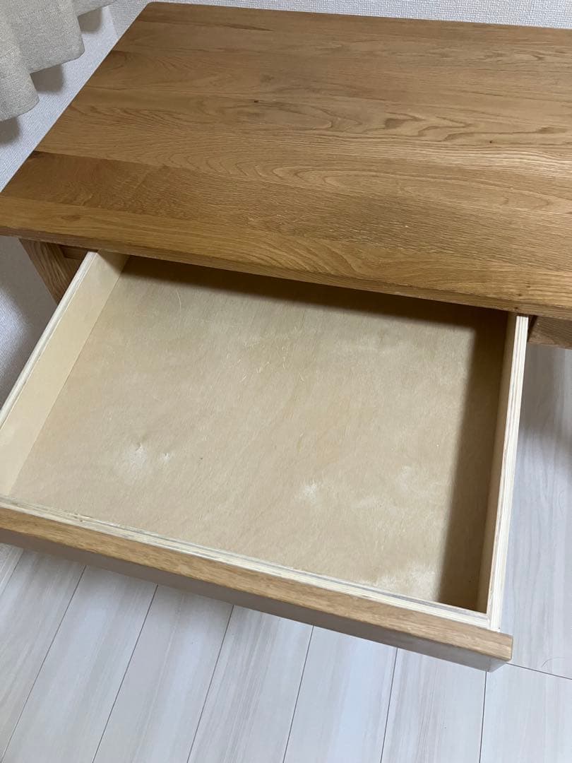 無印良品 木製デスク オーク材