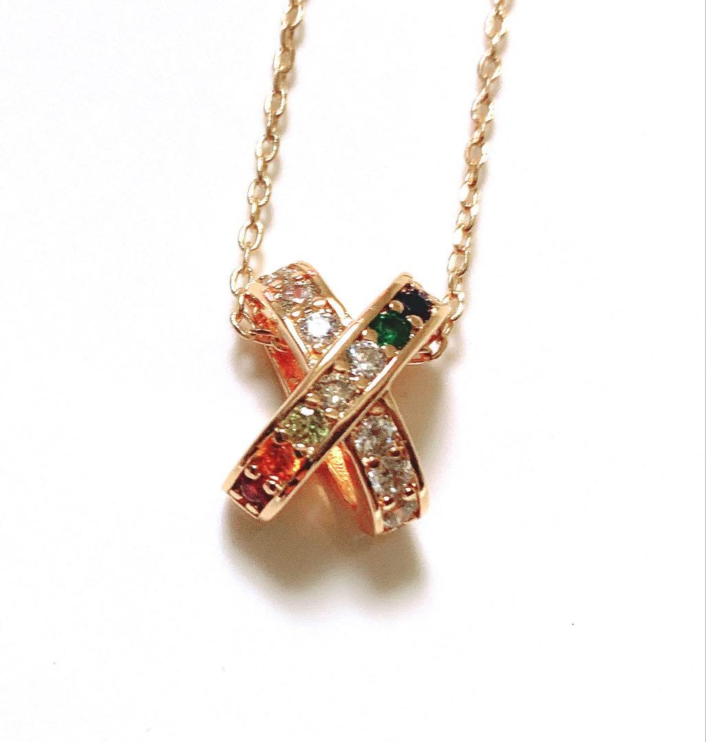 RG レインボー ネックレス