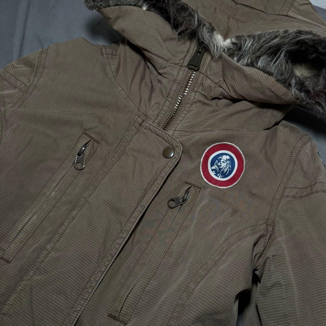 初期 hysteric glamour モッズコート ダウン 平成 ファー