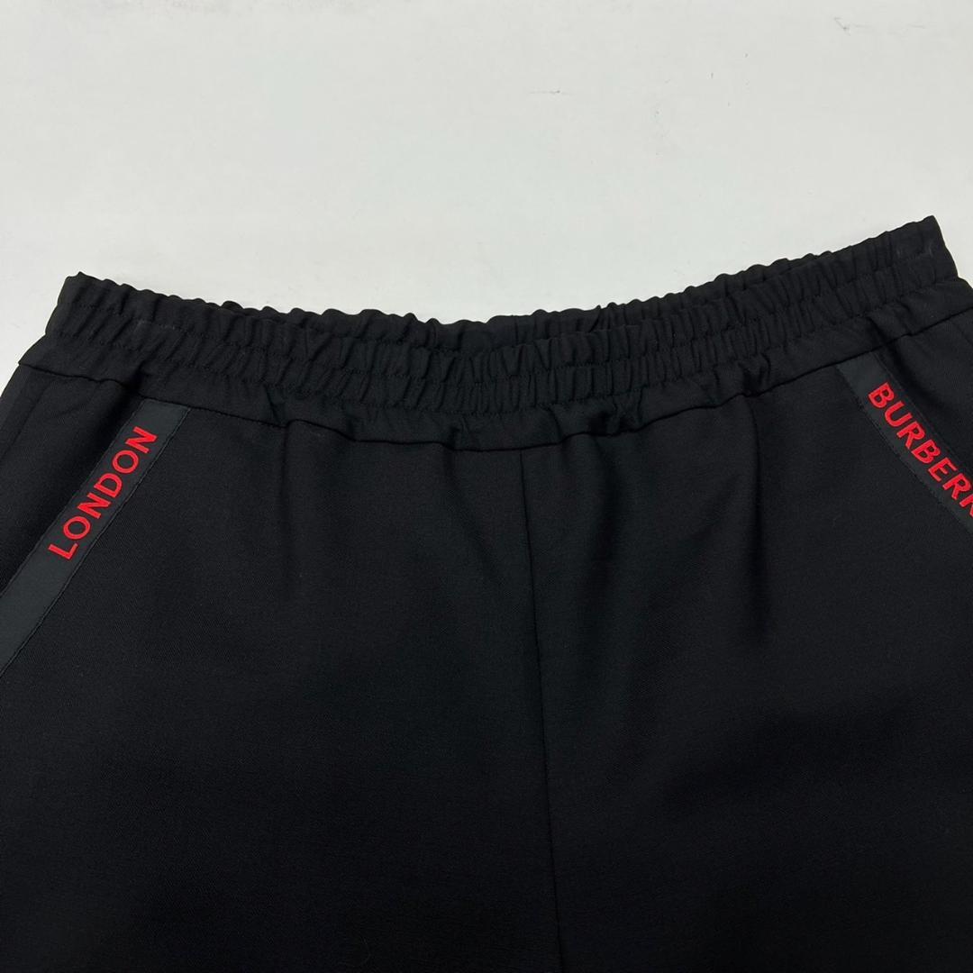 【みさき】 ポケットロゴテープリブウールイージーパンツ