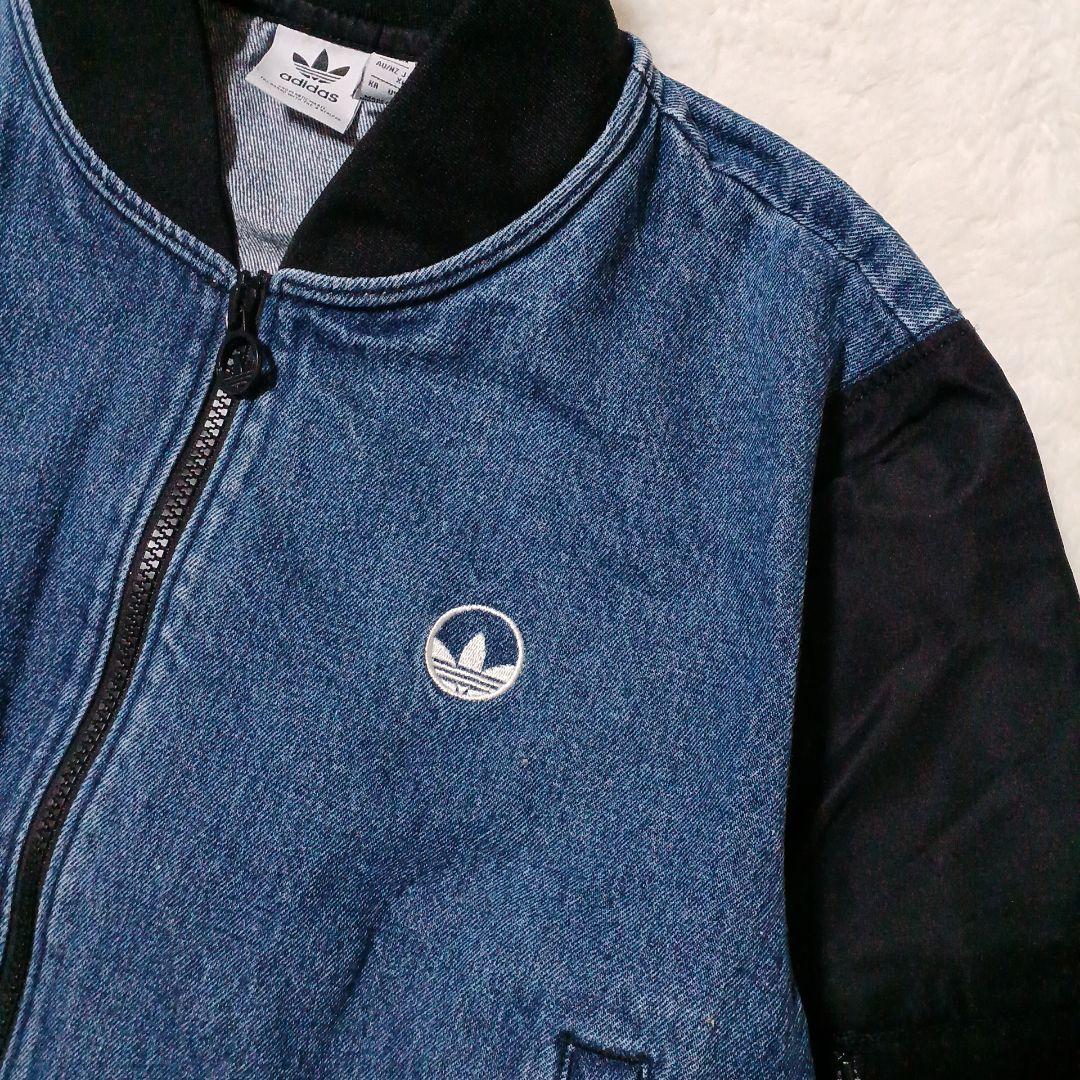 92mam XLadidasoriginals カレッジ デニムジャケット