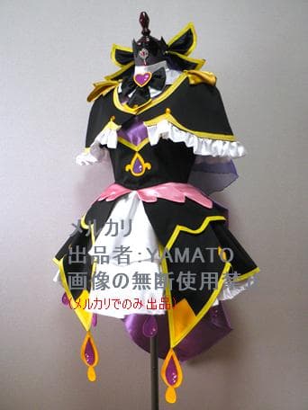 m*i様 名探偵プリキュア!　＜キュアアルカナ・シャドウ　森亜るるか＞風　コスプ