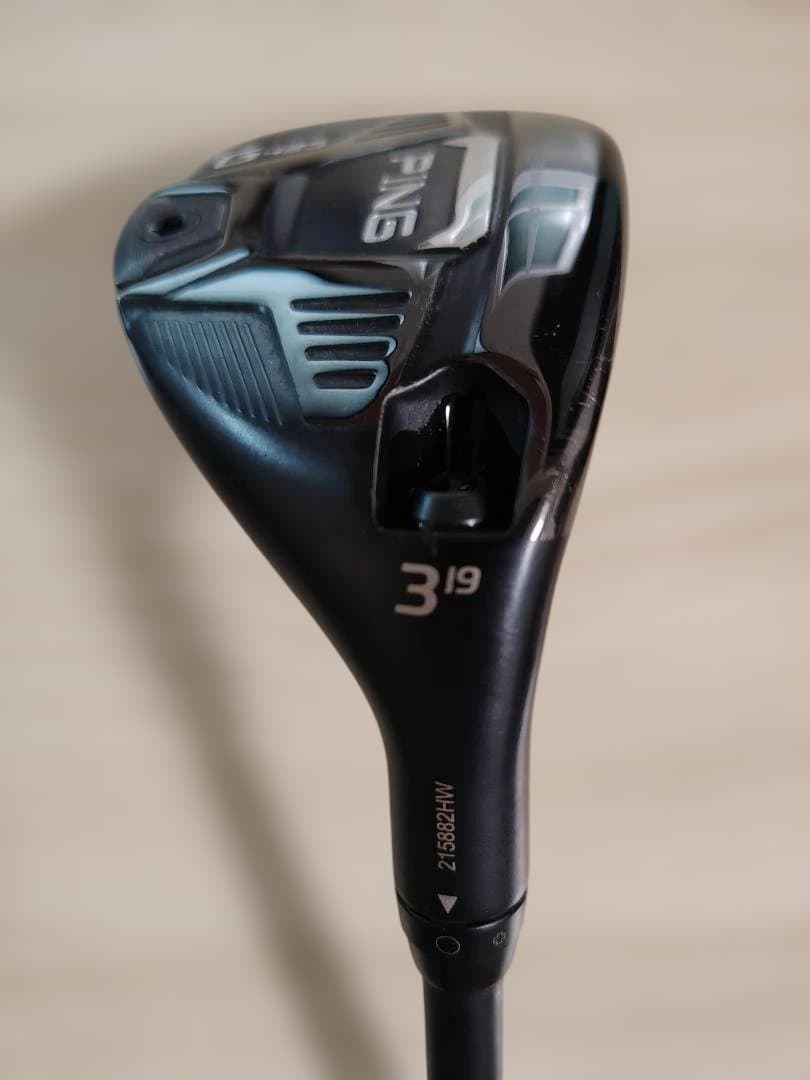 PING G425 ユーティリティ U3 19度 ヘッドカバー付き