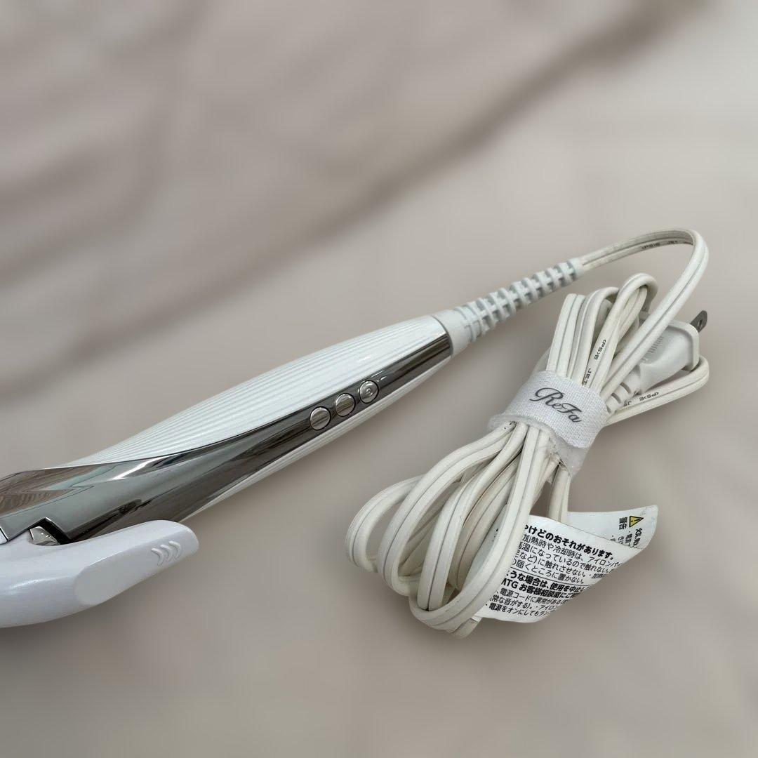 美品　ReFa カールアイロン ホワイトAG00A