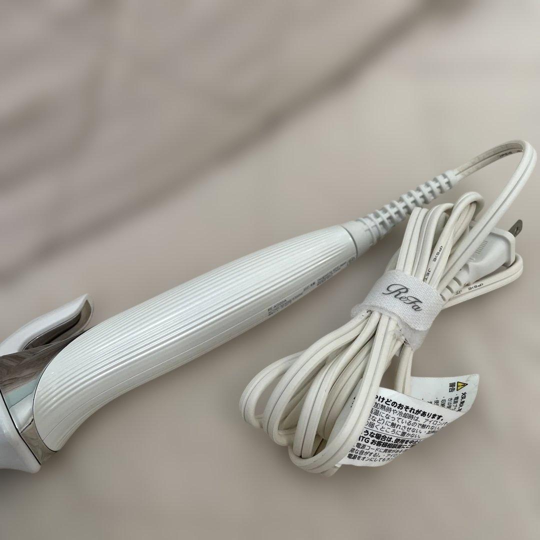 美品　ReFa カールアイロン ホワイトAG00A