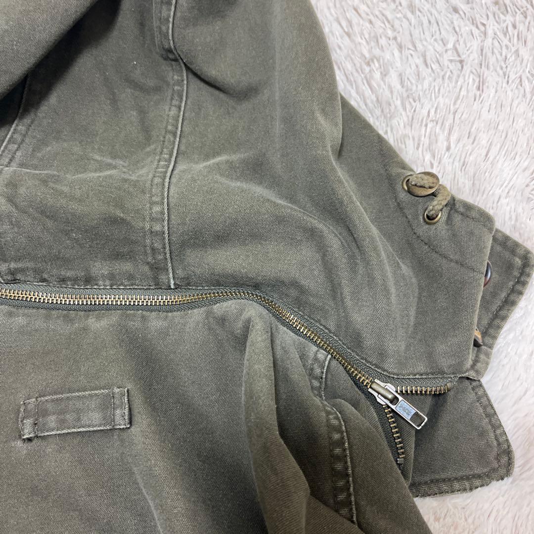 GAP CLASSIC ミリタリージャケット オリーブグリーン
