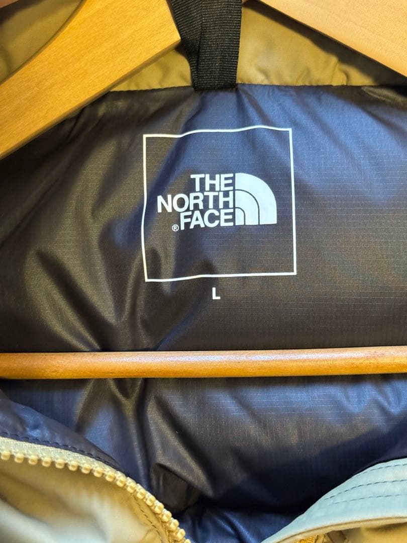 ノースフェイス ヌプシジャケット Lサイズ クラシックカーキ