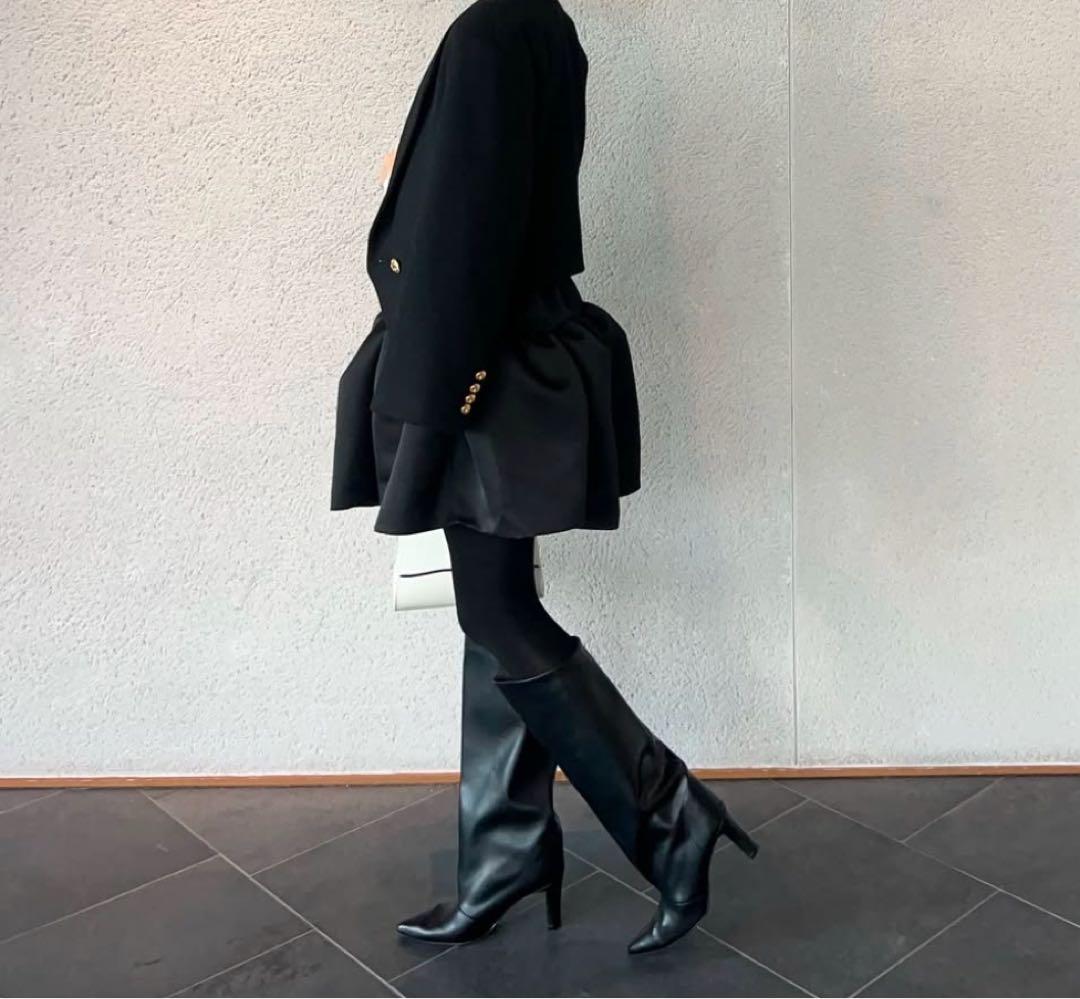 kamiyu カポチャパンツ ブラック ショートパンツ