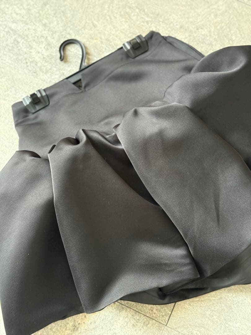 kamiyu カポチャパンツ ブラック ショートパンツ