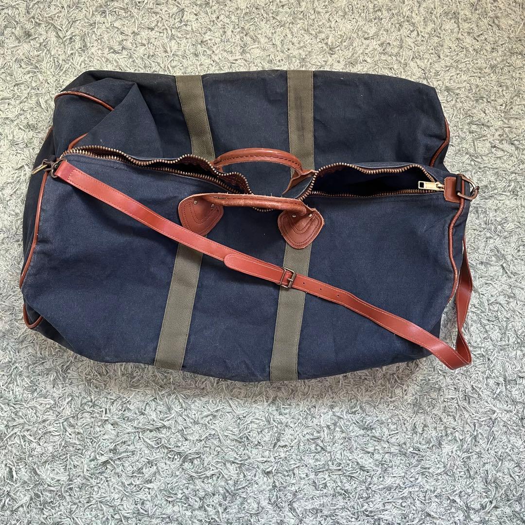 L.L.Bean ボストンバッグ ダッフルバッグ キャンバスダッフル ネイビー