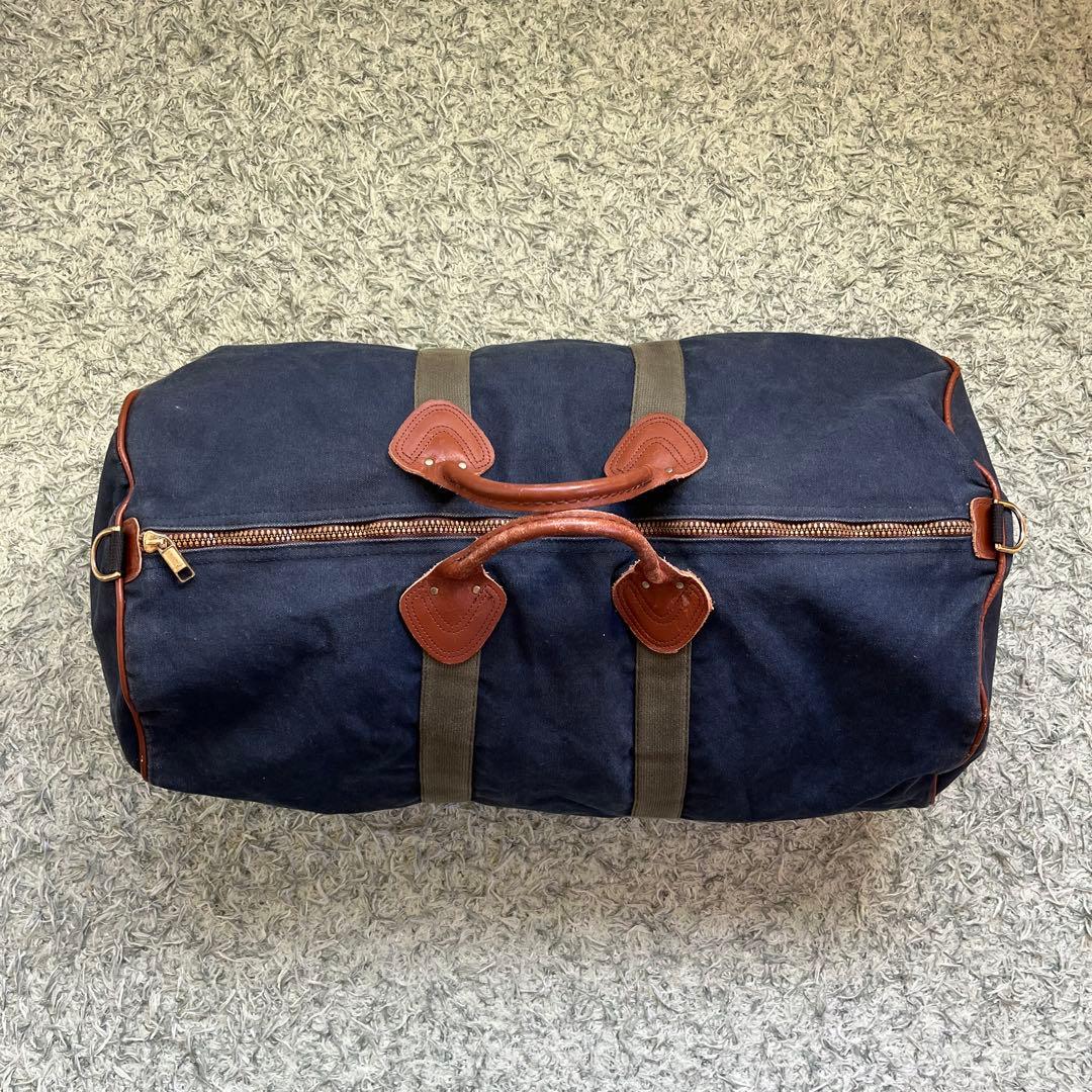 L.L.Bean ボストンバッグ ダッフルバッグ キャンバスダッフル ネイビー