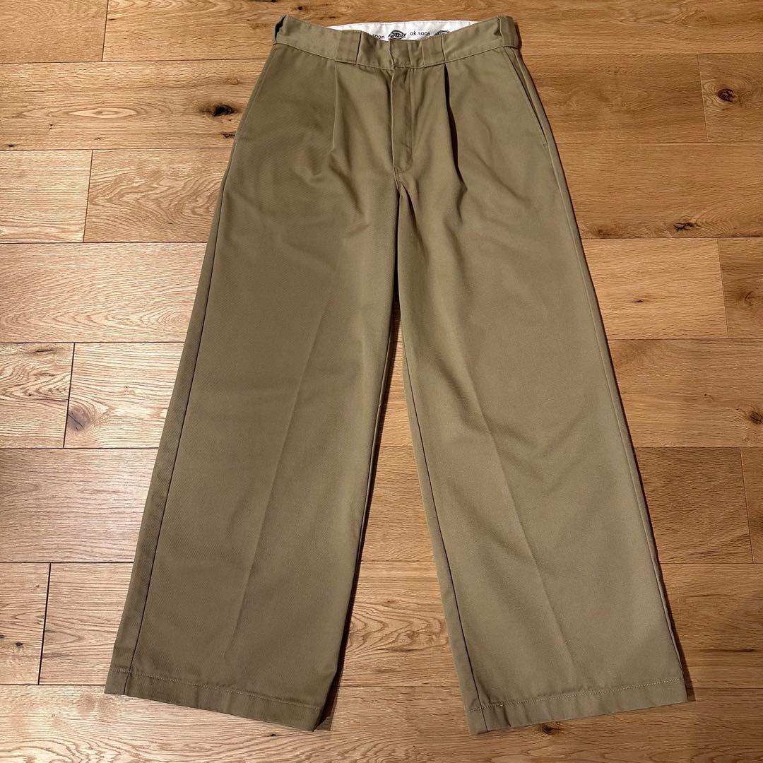 ok.soon dickies ワイド チノ パンツ