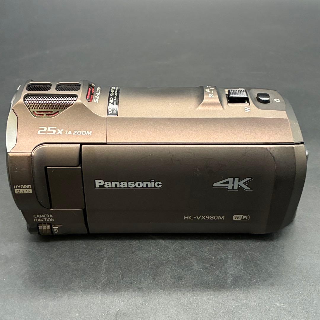 【動作OK】Panasonic HC-VX980M 4Kビデオカメラ 2016年